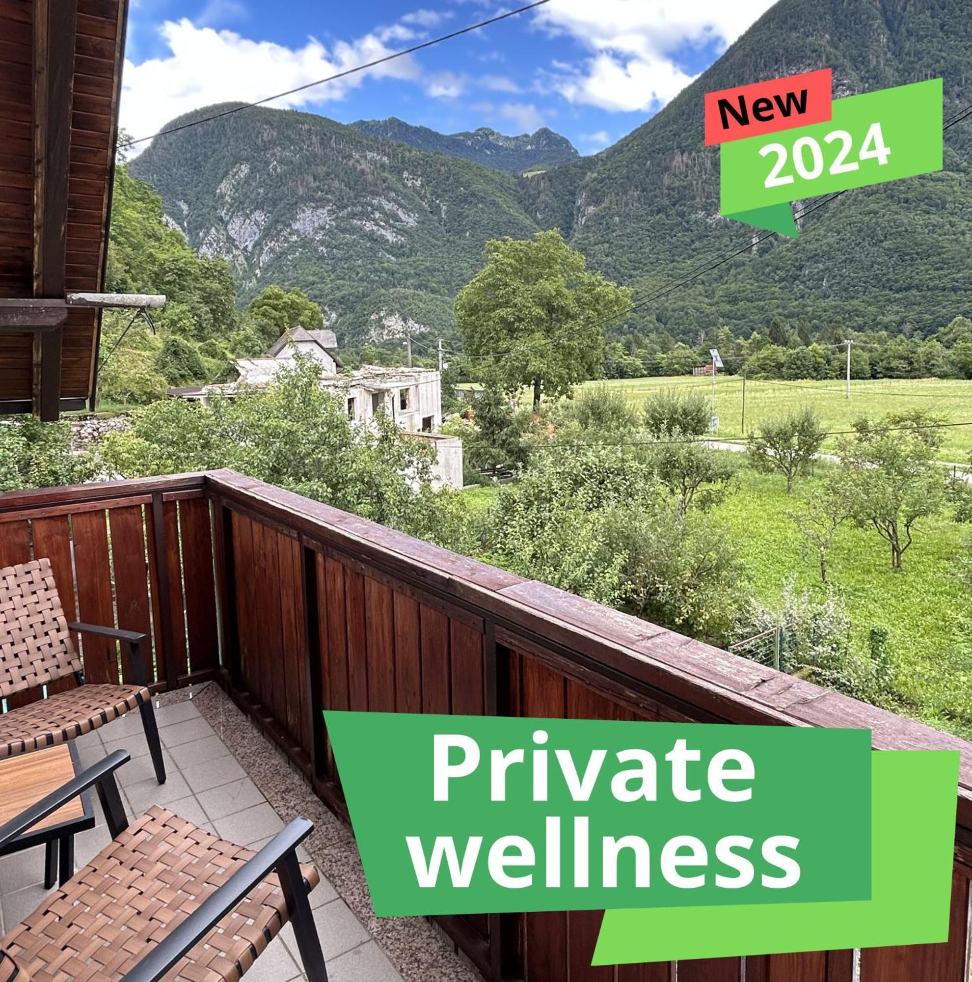 Apartments & Wellness Kal Koritnica Bovec Exterior foto